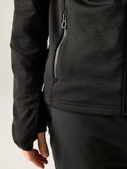 Dare 2b Black Venture Hooded Stretch Midlayer Fleece - Image 5 of 10