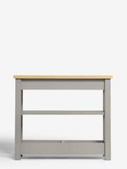 Dove Grey Malvern Oak Effect Large Sofa Side Table - Image 4 of 8