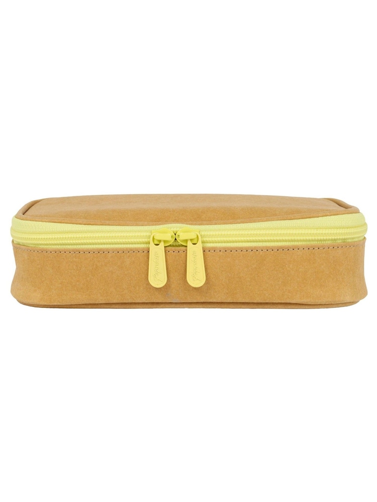 Paperchase Brown Kraft Paper Multi Compart Case - Image 1 of 3