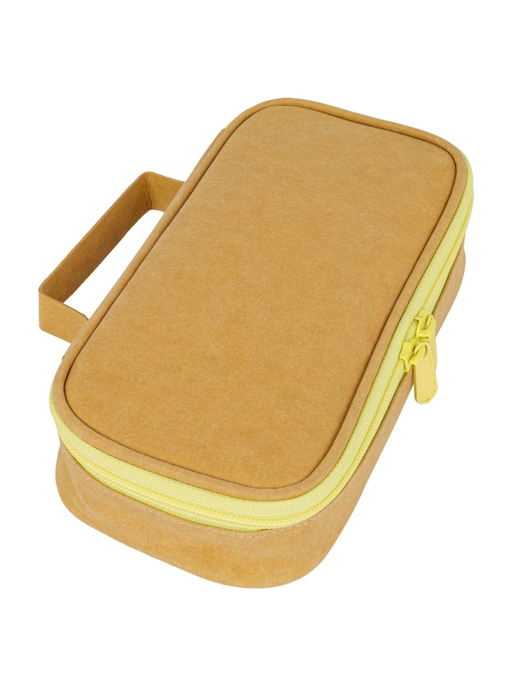 Paperchase Brown Kraft Paper Multi Compart Case - Image 2 of 3