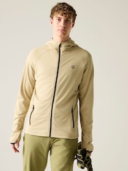 Dare 2b Cream Venture Hooded Stretch Midlayer - Image 1 of 9