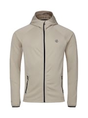 Dare 2b Cream Venture Hooded Stretch Midlayer - Image 6 of 9