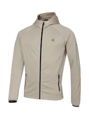 Dare 2b Cream Venture Hooded Stretch Midlayer - Image 7 of 9