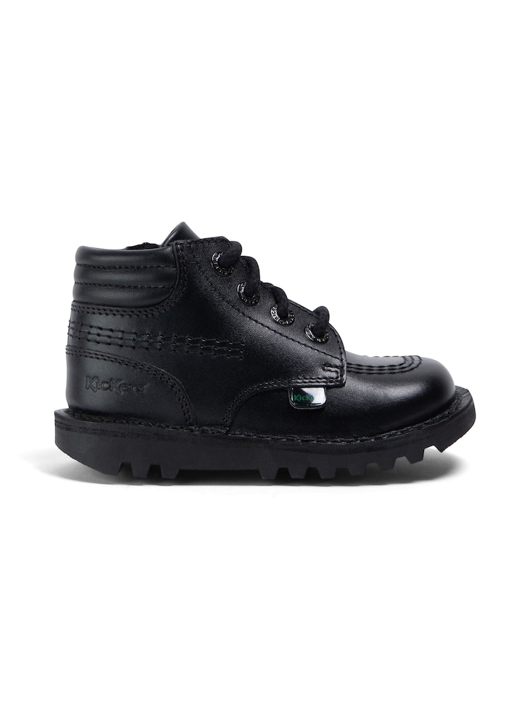 Kickers Kick Hi Padded Leather Boots - Image 1 of 6