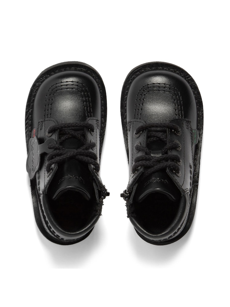 Kickers Kick Hi Padded Leather Boots - Image 6 of 6