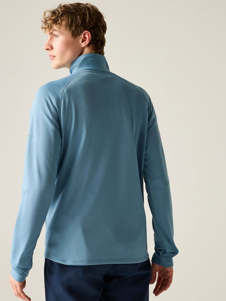 Dare 2b Blue Fuse Up Full Zip Stretch Midlayer Fleece - Image 2 of 8 Dare 2b Blue Fuse Up Full Zip Stretch Midlayer Fleece - Image 2 of 8