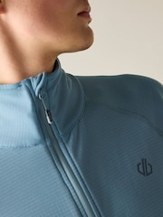 Dare 2b Blue Fuse Up Full Zip Stretch Midlayer Fleece - Image 5 of 8
