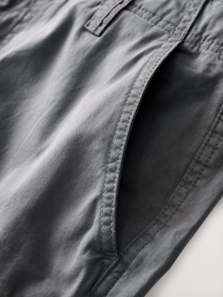 Marine/Gris - 100% coton Short Cargo 2 Lot - Image 9 of 10