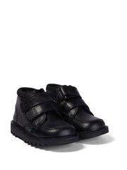 Kickers Black Kick Hi Scuff Leather Boots - Image 2 of 7