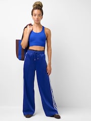 Sweaty Betty Bright Blue Stamina Seamless Sports Bra - Image 1 of 6