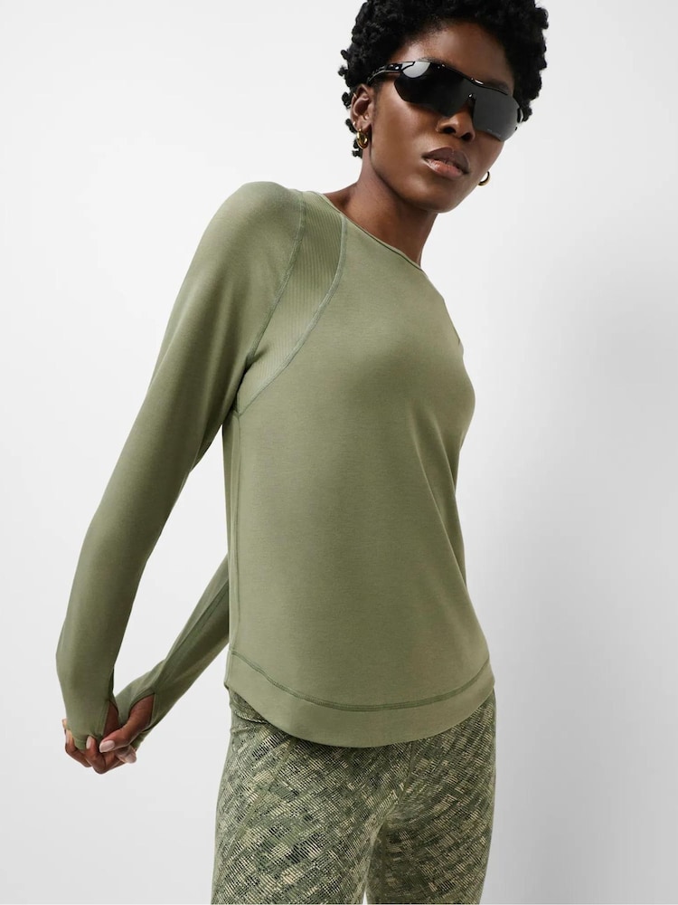Сетчатый топ с длинными рукавами Sweaty Betty Breathe Easy - Изображение 1 6 Сетчатый топ с длинными рукавами Sweaty Betty Breathe Easy - Изображение 1 6