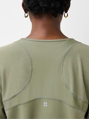 Сетчатый топ с длинными рукавами Sweaty Betty Breathe Easy - Изображение 4 6