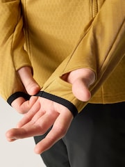 Dare 2b Brown Venture Hooded Stretch Midlayer Fleeces - Image 6 of 10