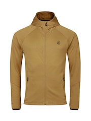 Dare 2b Brown Venture Hooded Stretch Midlayer Fleeces - Image 7 of 10