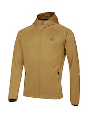 Dare 2b Brown Venture Hooded Stretch Midlayer Fleeces - Image 8 of 10