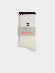 Sweaty Betty Brown Thermal Lifestyle Socks 2 Pack - Image 2 of 4