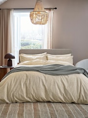 ABIGAIL AHERN x MURMUR Warm Ochre Pia Duvet Cover & Pillowcase Set - Image 2 of 6