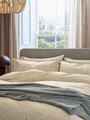 ABIGAIL AHERN x MURMUR Warm Ochre Pia Duvet Cover & Pillowcase Set - Image 3 of 6