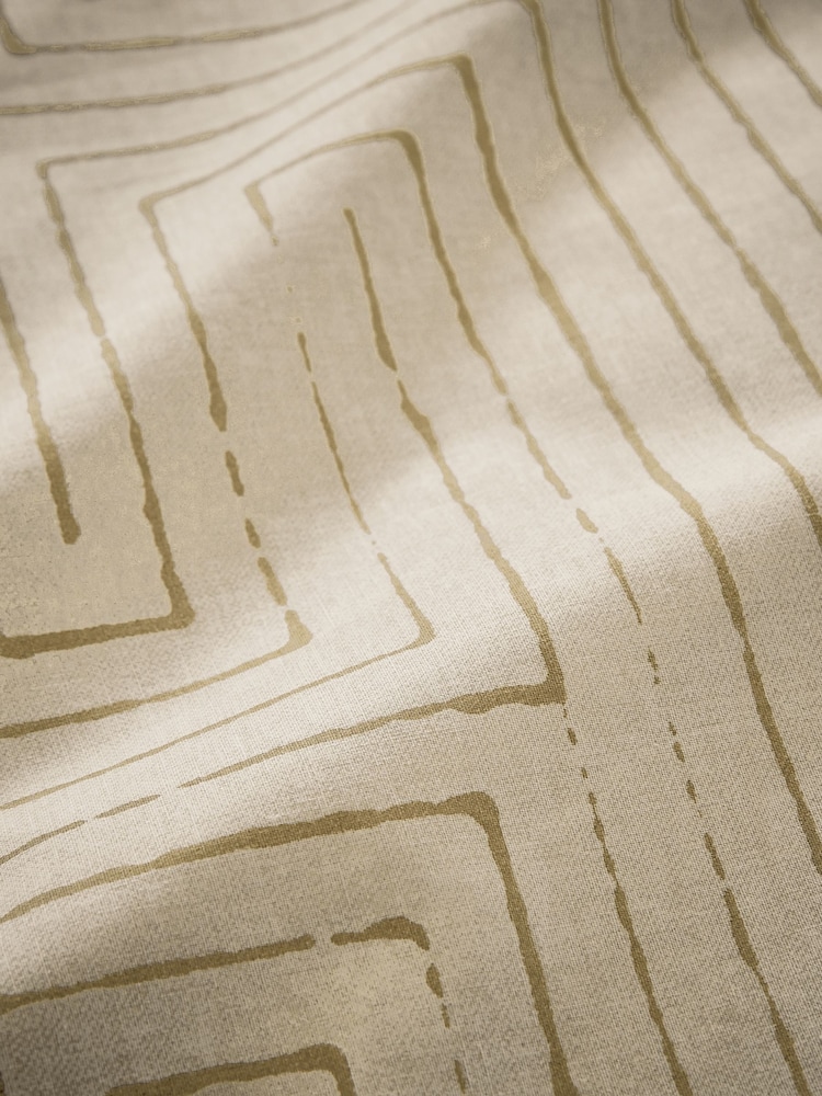 ABIGAIL AHERN x MURMUR Warm Ochre Pia Duvet Cover & Pillowcase Set - Image 6 of 6 ABIGAIL AHERN x MURMUR Warm Ochre Pia Duvet Cover & Pillowcase Set - Image 6 of 6
