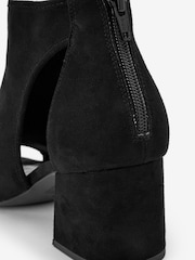 Black Forever Comfort® Low Cut-Out Shoe Boots - Image 4 of 4