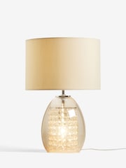 Mink Brown Bella Dual Light Small Table Lamp - Image 2 of 5