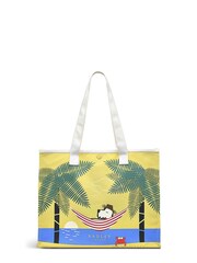 Radley London Yellow Hammock Hangout Large Open-Top Tote Bag - Image 1 of 4