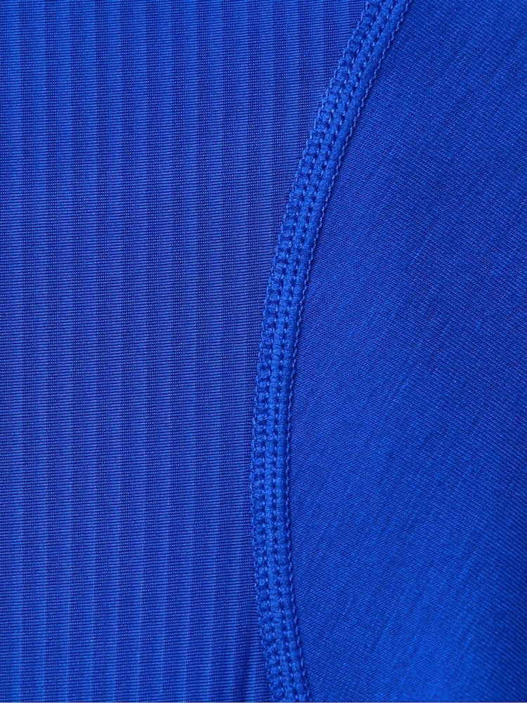 Sweaty Betty Prussian Blue Breathe Easy Mesh T-Shirt - Image 6 of 6 Sweaty Betty Prussian Blue Breathe Easy Mesh T-Shirt - Image 6 of 6