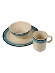 Regatta Grey 2 Person Bamboo Crockery Set - Image 1 of 1