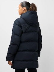 Sweaty Betty Blue Nimbus Mid Waterproof Puffer Jacket - Image 3 of 6