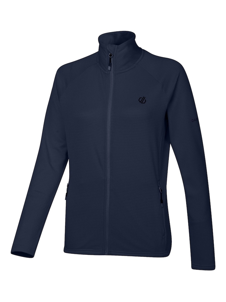 Dare 2b Lowline Core Stretch Midlayer-Fleece mit durchgehendem Reißverschluss - Bild 2 von 4 Dare 2b Lowline Core Stretch Midlayer-Fleece mit durchgehendem Reißverschluss - Bild 2 von 4