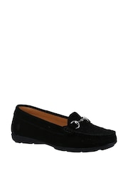 Hush Puppies Molly Snaffle Leather Loafer Shoes - Image 2 of 4