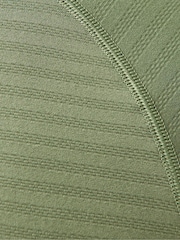 Bracken Green - Sweaty Betty Athlete Teksturert Stripete Langermet Topp - Bilde 6 av 6