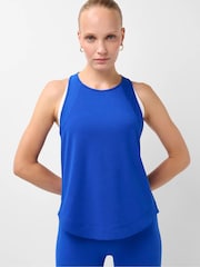 Μπλε - Sweaty Betty Breathe Easy Mesh Run Tank Top - Εικόνα 1 από 6