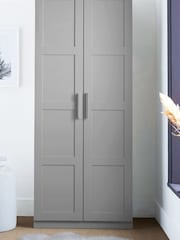 Grey Flynn Double Wardrobe - Image 2 of 9