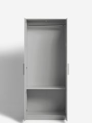 Grey Flynn Double Wardrobe - Image 6 of 9