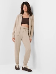 Sweaty Betty Nude Glow Studio Zip Up Hoodie - Image 2 of 6