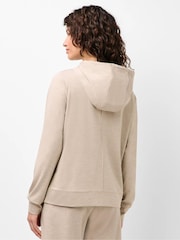 Sweaty Betty Nude Glow Studio Zip Up Hoodie - Image 3 of 6