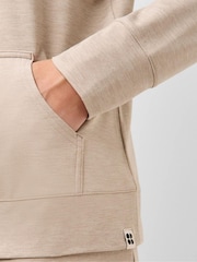 Sweaty Betty Nude Glow Studio Zip Up Hoodie - Image 5 of 6