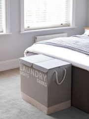 Grey Sorter Laundry Basket - Image 4 of 7