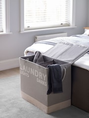 Grey Sorter Laundry Basket - Image 5 of 7