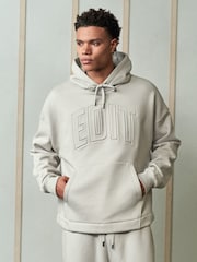 Stone EDIT Heavyweight Hoodie - Image 1 of 8