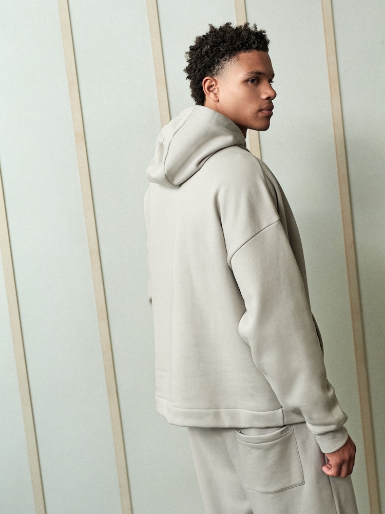 Stone EDIT Heavyweight Hoodie - Image 2 of 8