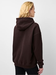 Sweaty Betty Brown Premium Brushed Classic Hoodie - Image 4 of 6