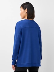 Sweat-shirt long Sweaty Betty After Class avec détails de couture - Image 3 de 6