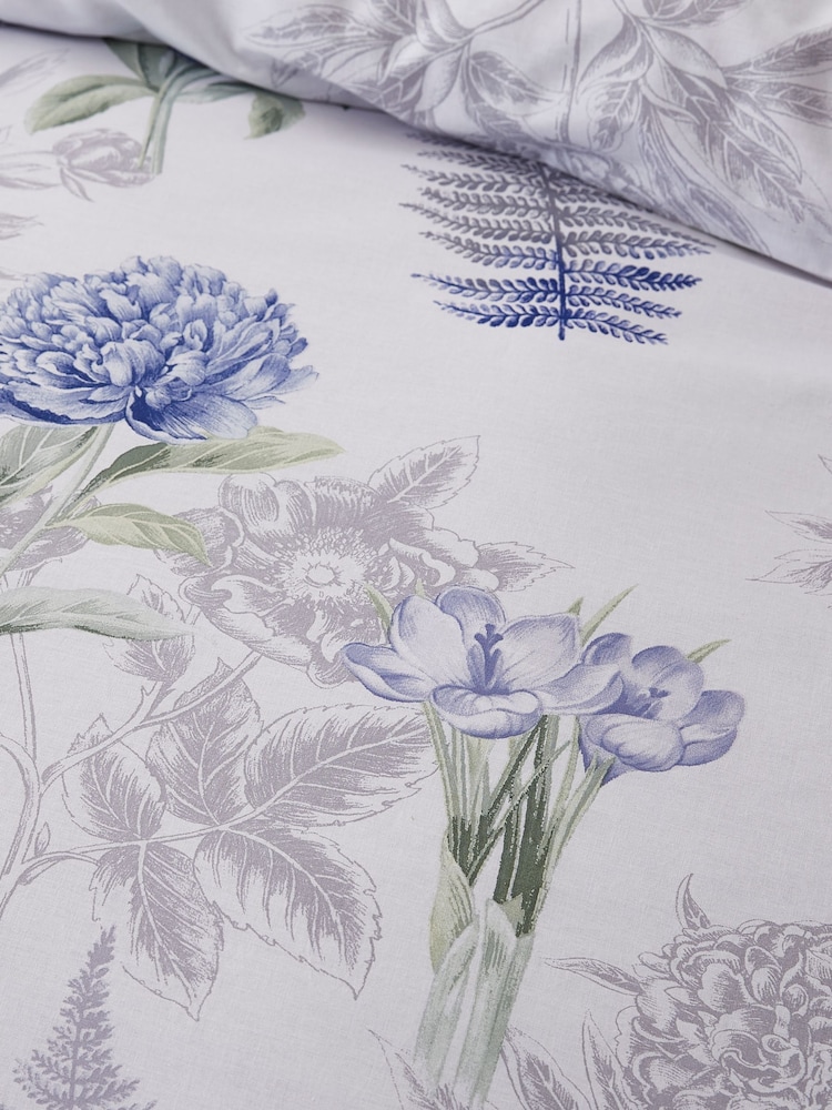 Bianca Grey Gingham 100% Cotton Duvet Cover and Pillowcase Set - Image 3 of 3
