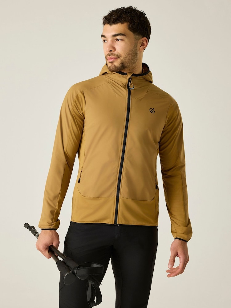 Dare 2b Brown Endurance Stretch Midlayer Fleece - Image 1 of 9 Dare 2b Brown Endurance Stretch Midlayer Fleece - Image 1 of 9