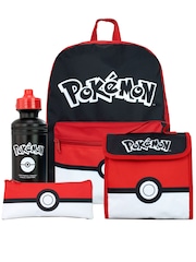 Character Red Pokemon 4 Piece Backpack Set - Image 1 of 9