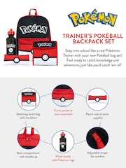 Character Red Pokemon 4 Piece Backpack Set - Image 7 of 9
