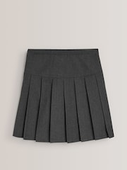 Grey Regular Waist Pleated School Skirts 2 Pack (3-16yrs) - Image 7 of 8
