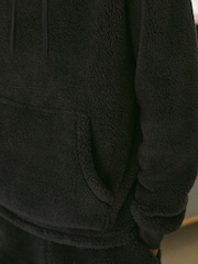 Black Fleece Borg Overhead Hoodie - Image 6 of 9